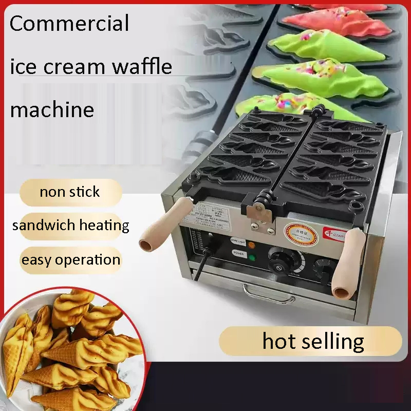 Máquina Eléctrica para Hacer C - Waffle Cone Maker reseña y precio