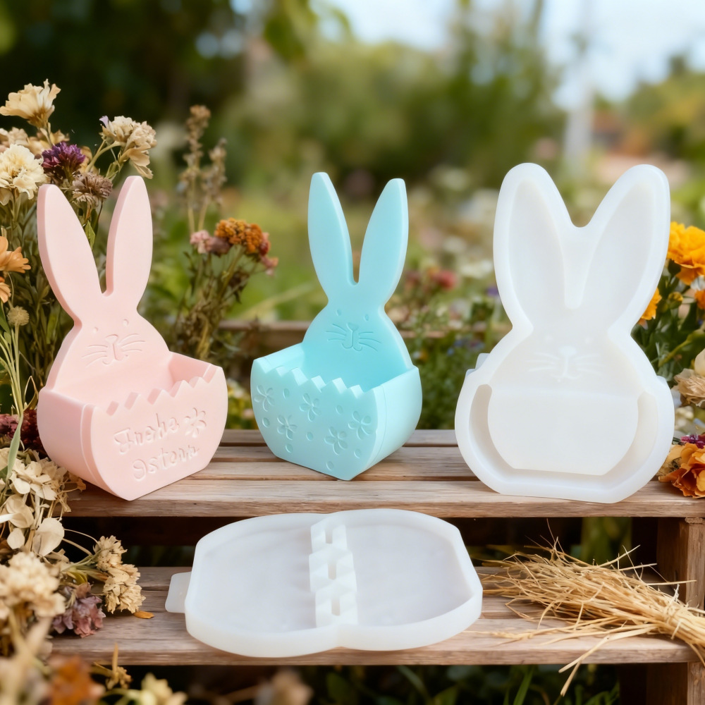 DIY decoración de Pascua conej - Bunny Cake Mold reseña y precio