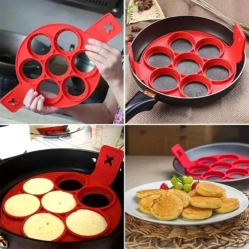 Sartén Circular de silicona de - Egg Waffle Pan reseña y precio