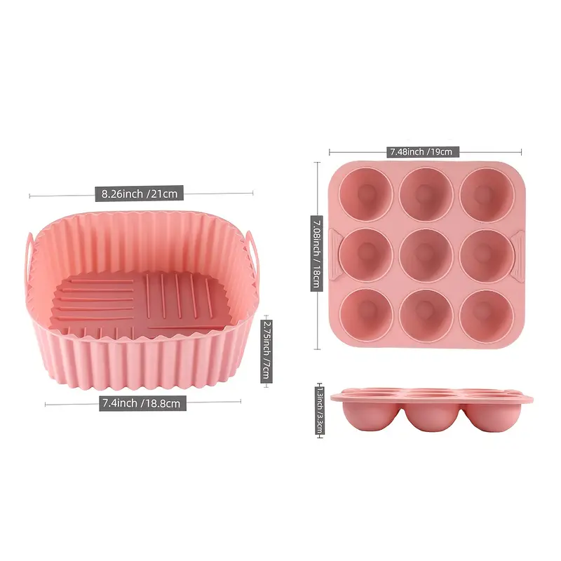 Juego de 2 Moldes de Silicona  - Donut Mold Silicone reseña y precio