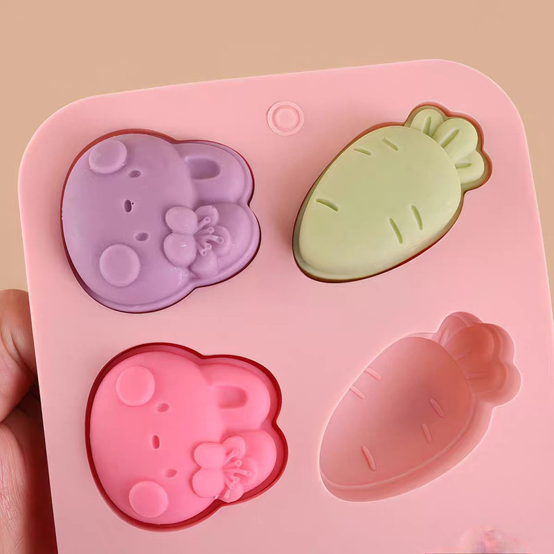Molde de silicona de dibujos a - Bunny Cake Mold reseña y precio