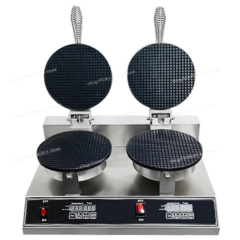 Máquina para hacer conos de he - Waffle Cone Maker reseña y precio