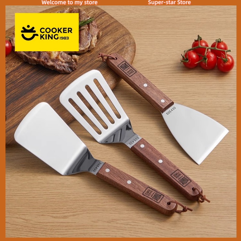 COOKER KING-espátula y raspado - Okonomiyaki Spatula reseña y precio
