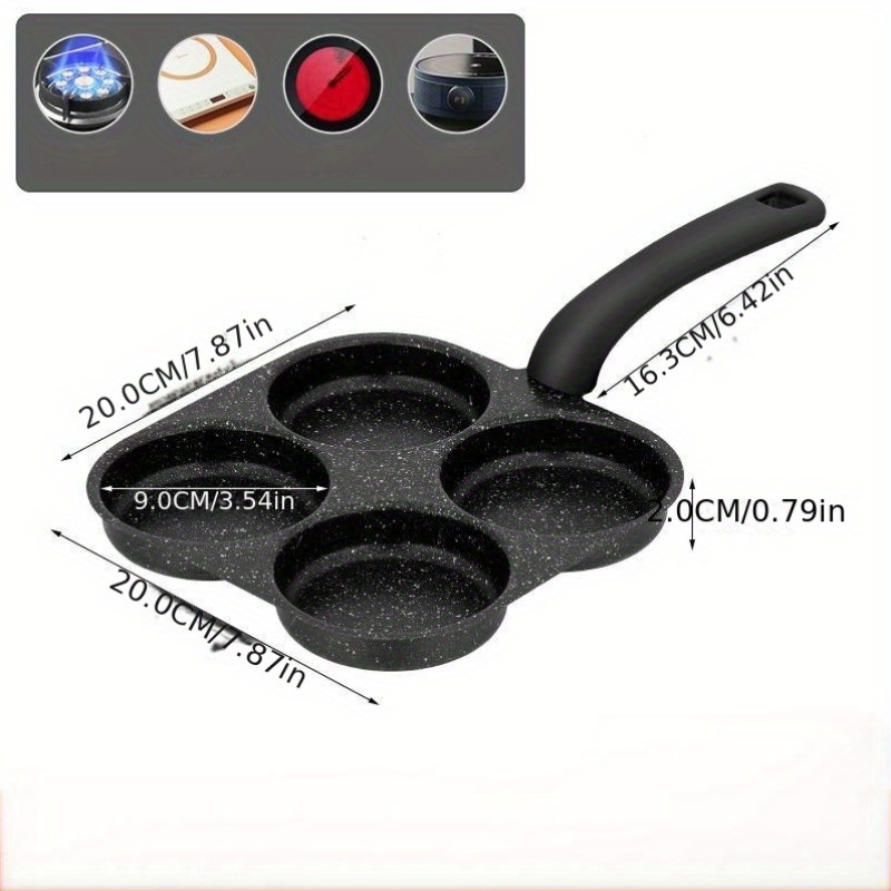 Sartén Antiadherente para Huev - Egg Waffle Pan reseña y precio