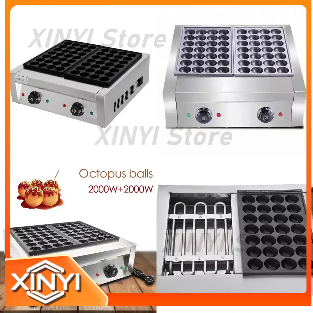 XEOLEO - Máquina para Takoyaki - Takoyaki Grill Plate reseña y precio