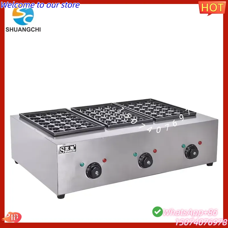 Nueva Máquina Comercial Japone - Takoyaki Grill Plate reseña y precio