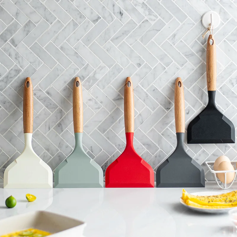 Espátula de silicona de boca a - Okonomiyaki Spatula reseña y precio